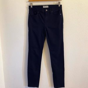 Madewell Black High Riser Skinny 26 Pants
